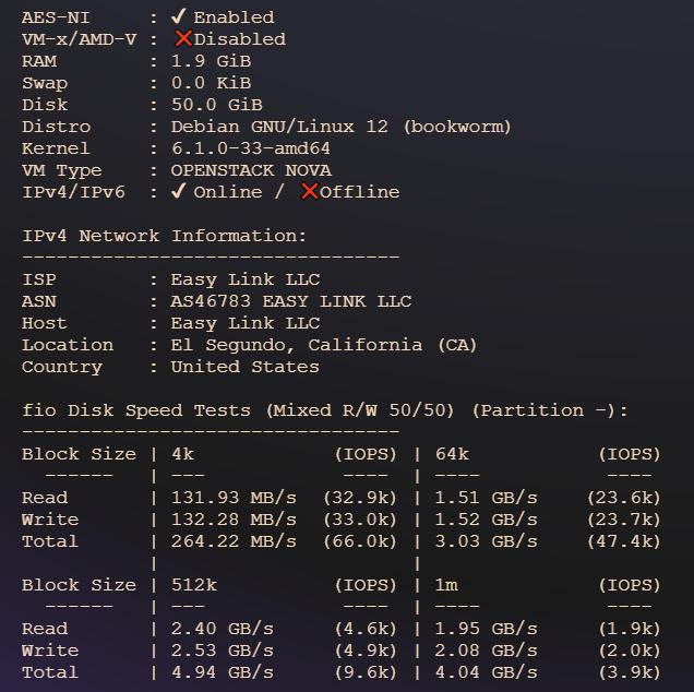 VMRack优化线路主机硬件检测 VMRack优化线路主机硬件检测